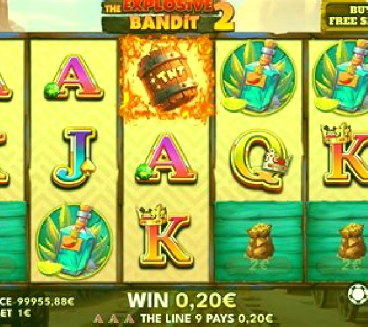 The Explosive Bandit online slot