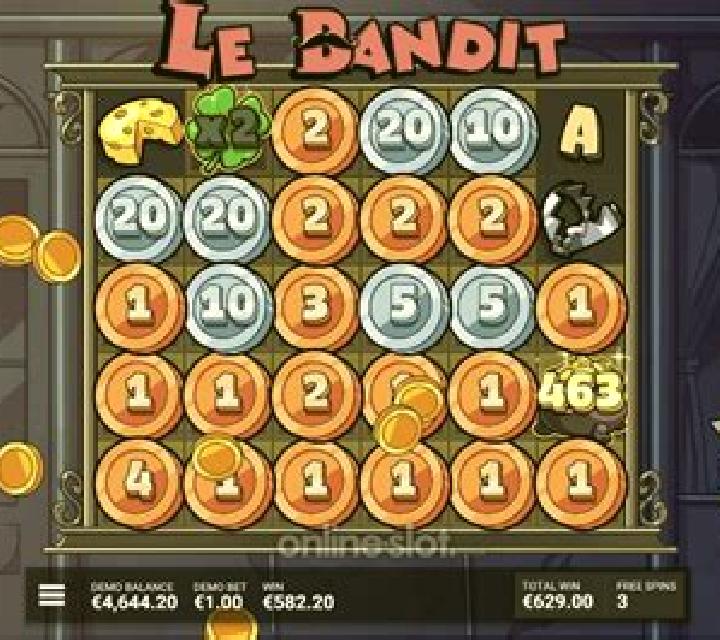 The Explosive Bandit slot game
