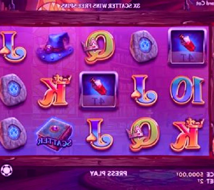 The Explosive Wizard Cat slot