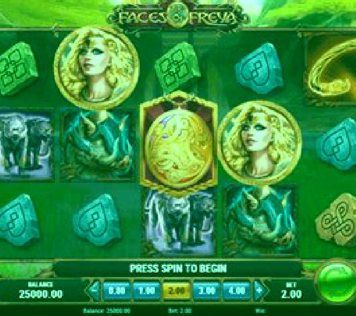 The Faces of Freya slot machine
