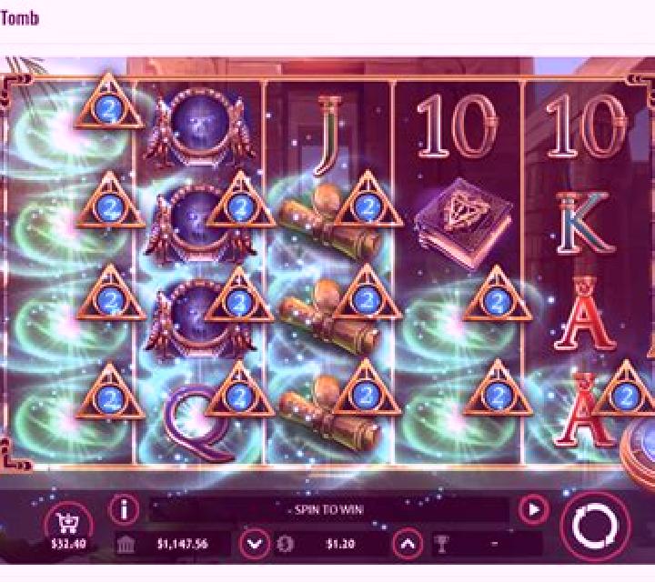 The Forbidden Tomb slot machine