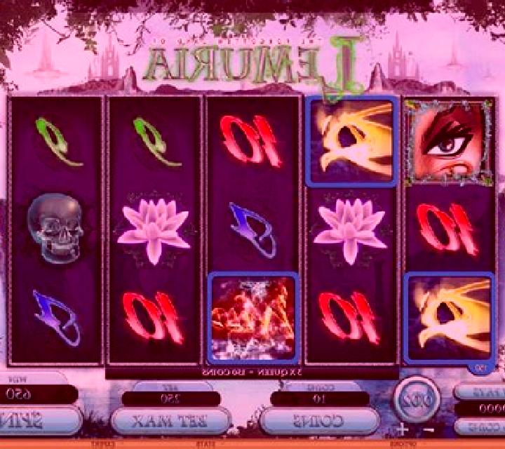 The Forgotten Land of Lemuria slot machine