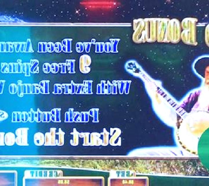 The Golden Banjo slot machine