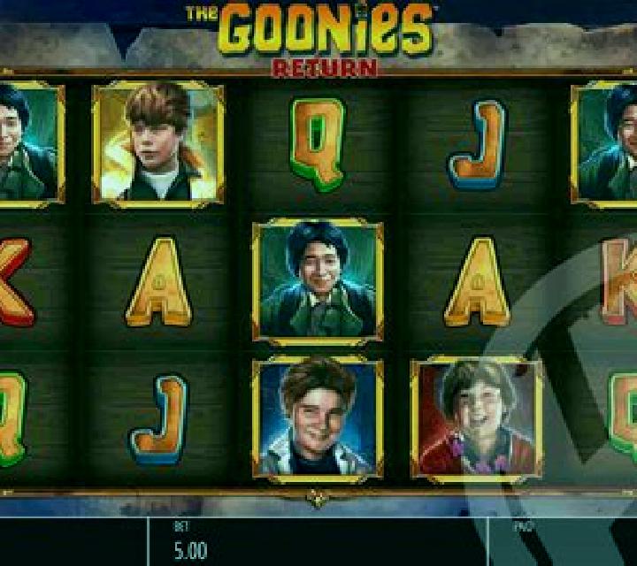 The Goonies Scratchcard slot machine