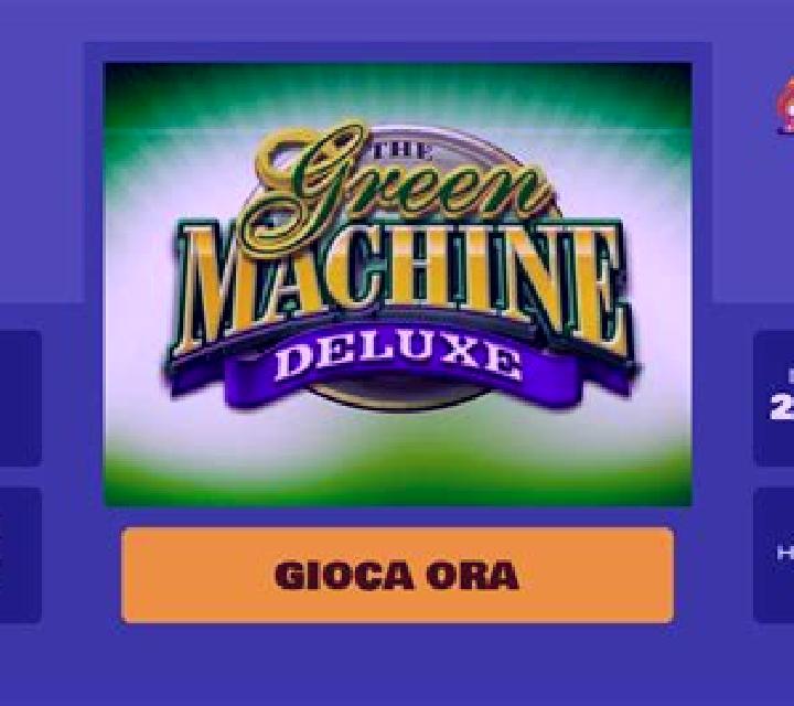 The Green Machine Deluxe Vegas online slot
