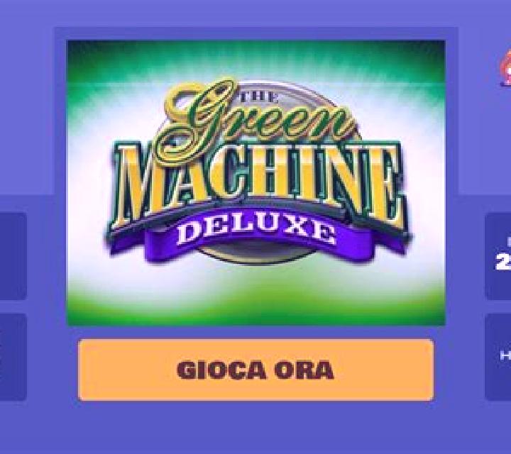 The Green Machine Deluxe Vegas slot game