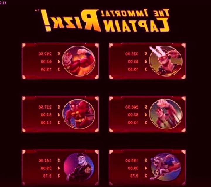 The Immortal Captain Rizk! online slot