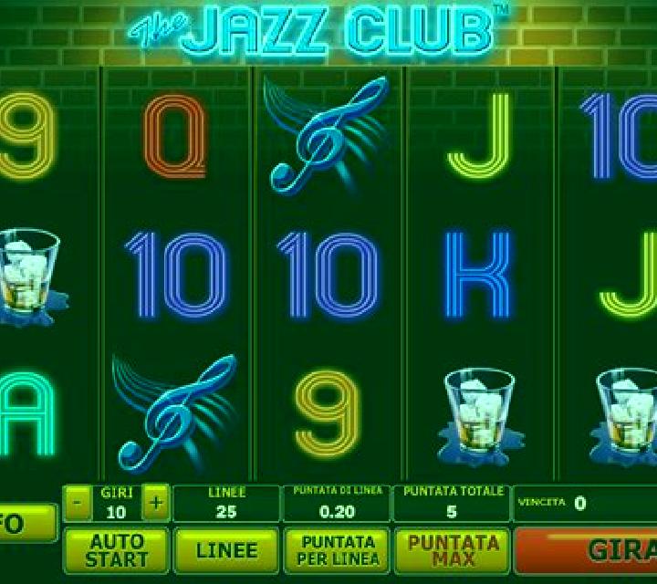 The Jazz Club slot machine