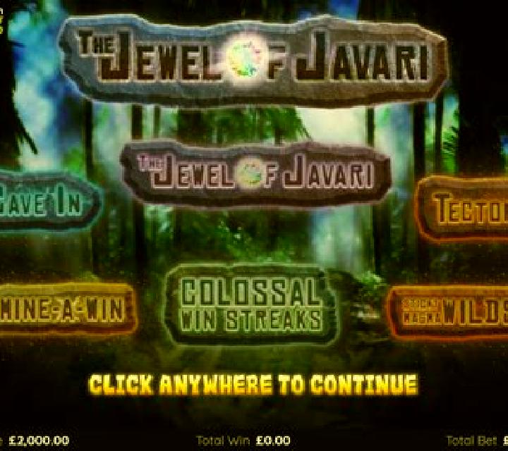 The Jewel of Javari slot