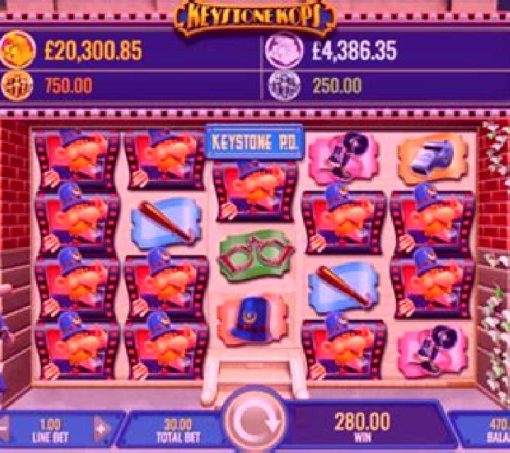 The Keystone Kops slot game