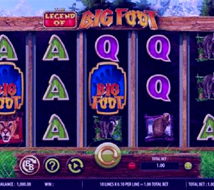 The Legend of Big Foot slot machine