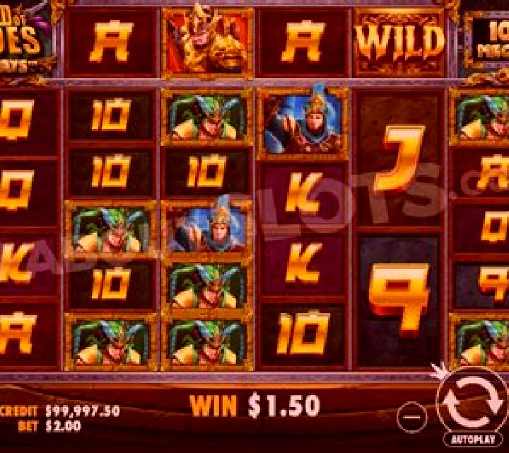 The Legend of Heroes (SabaPlay) slot machine