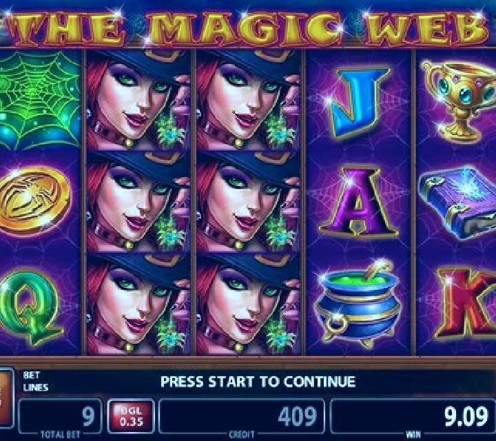 The Magic Web online slot