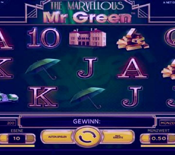 The Marvellous Mr Green online slot
