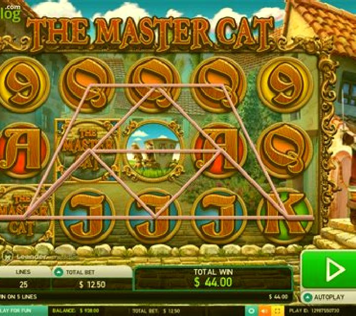 The Master Cat (Leander) slot