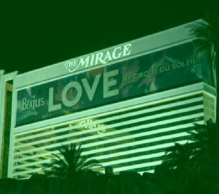 The Mirage slot machine