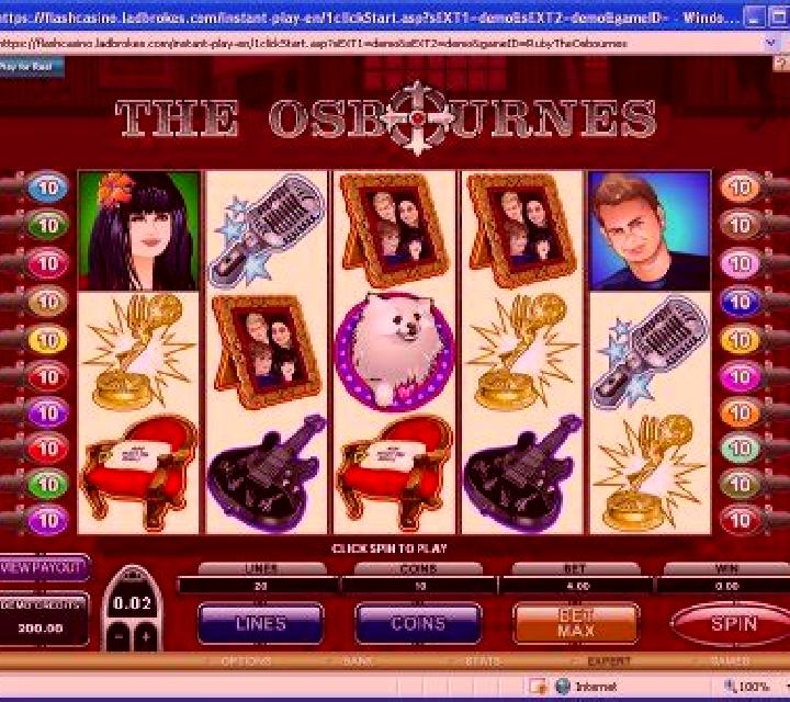 The Osbournes slot game