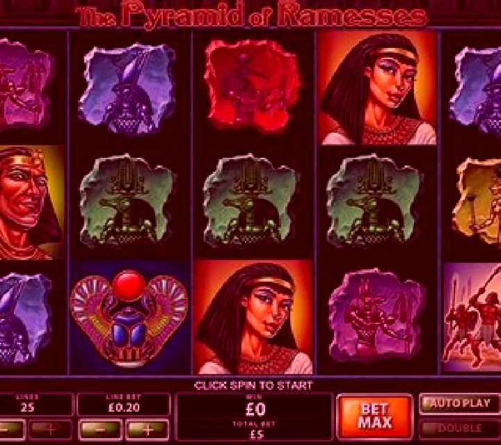 The Pyramid of Ramesses (Playtech) online slot
