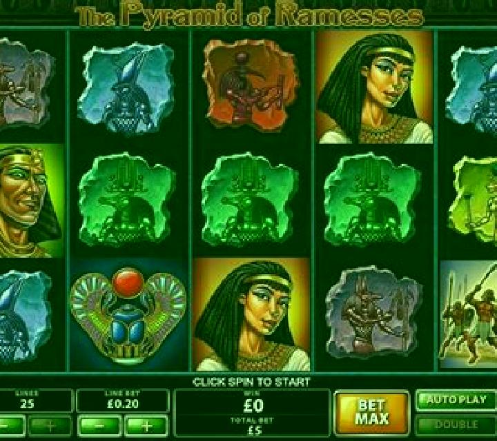 The Pyramid of Ramesses (Playtech) slot game