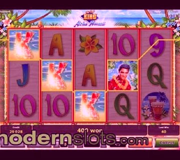The Real King Aloha Hawaii slot machine