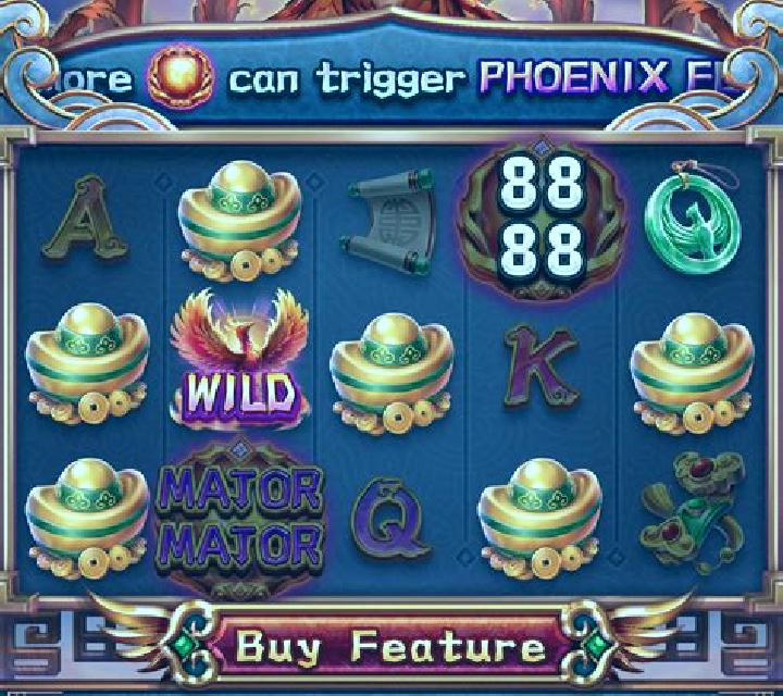 The Red Phoenix slot game