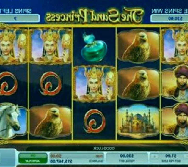 The Sand Princess online slot