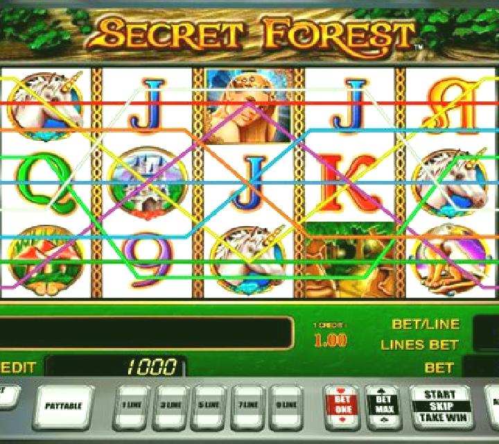 The Secret Forest slot machine