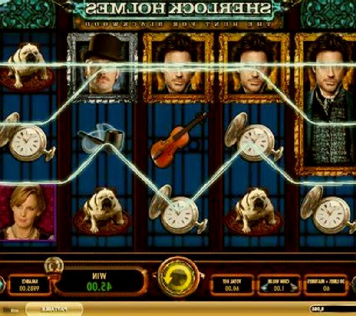 The Secret of Holmes slot machine
