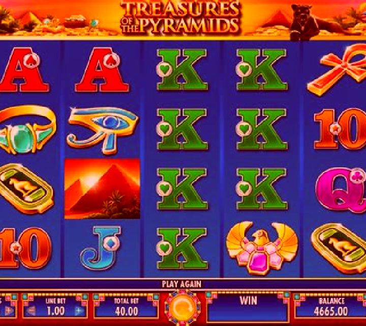 The Secret of the Pyramids slot machine
