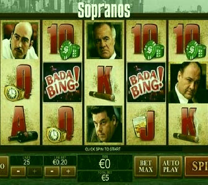The Sopranos slot machine