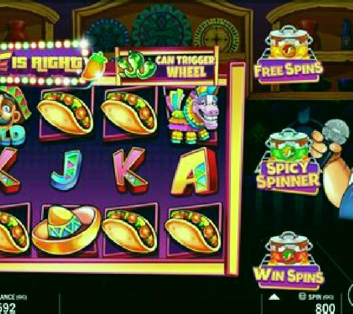 The Spice is Right slot machine