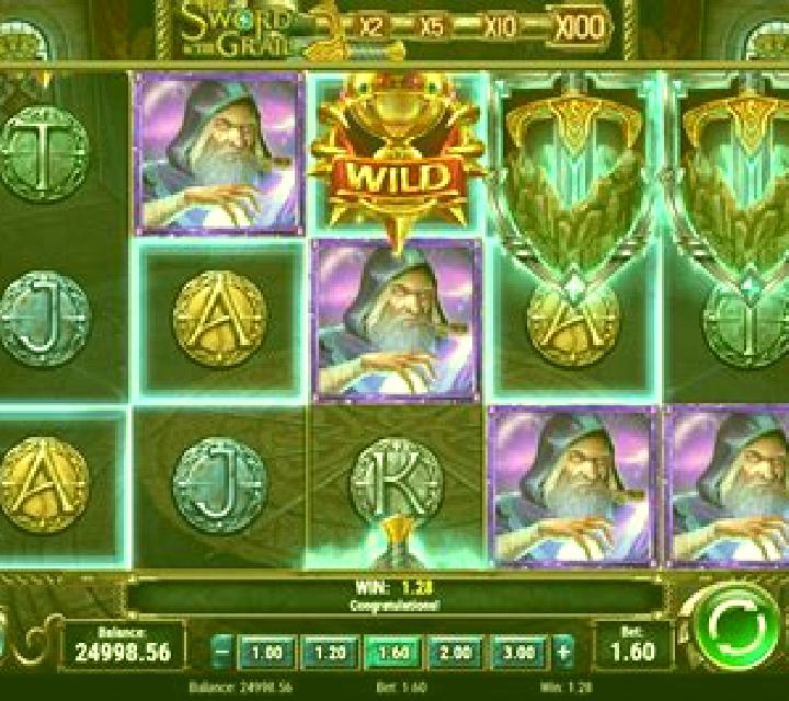 The Sword and The Grail slot machine