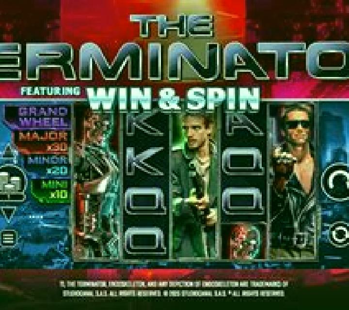 The Terminator Win and Spin online slot