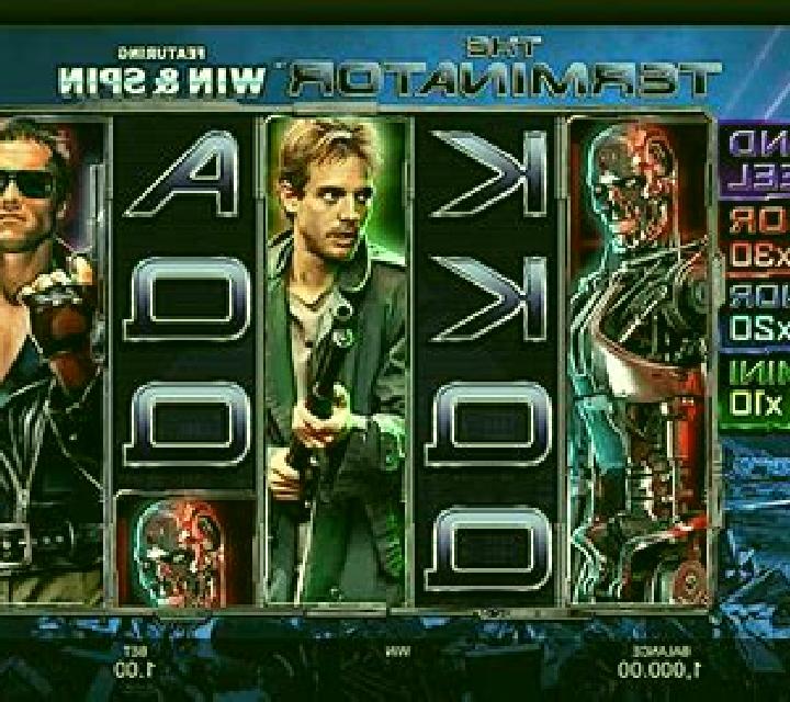 The Terminator Win and Spin slot machine