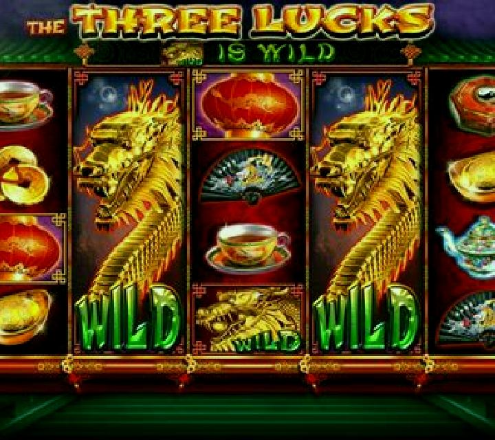 The Three Lucks slot machine