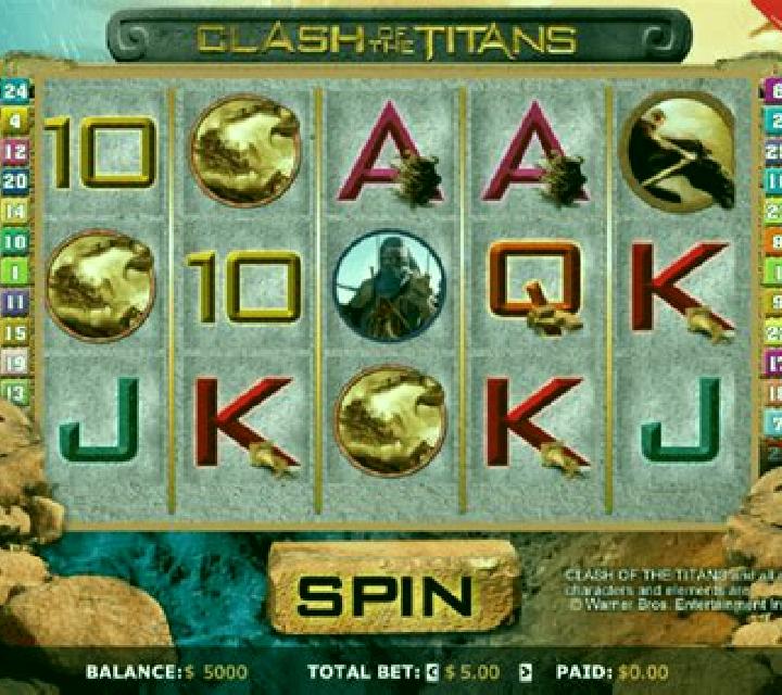 The Titans slot machine