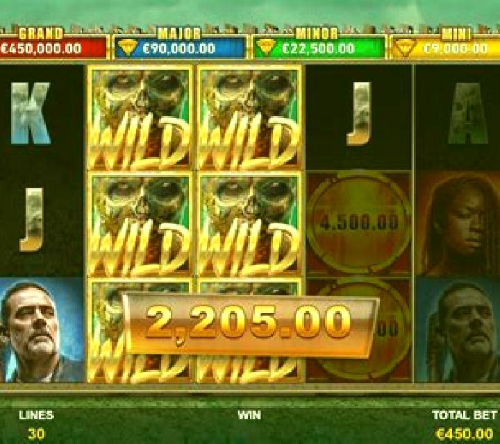 The Walking Dead Cash Collect slot game
