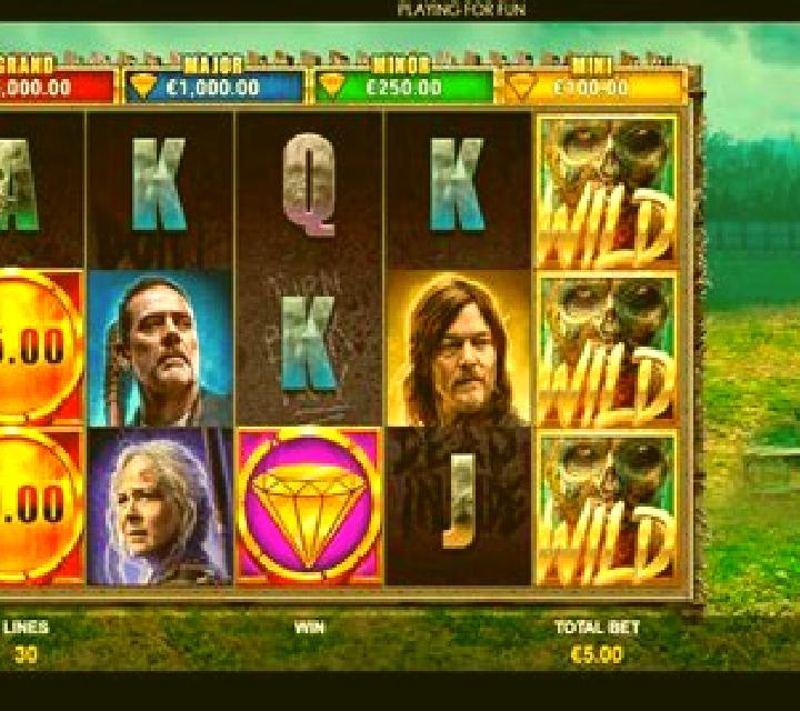 The Walking Dead (Playtech Origins) slot game