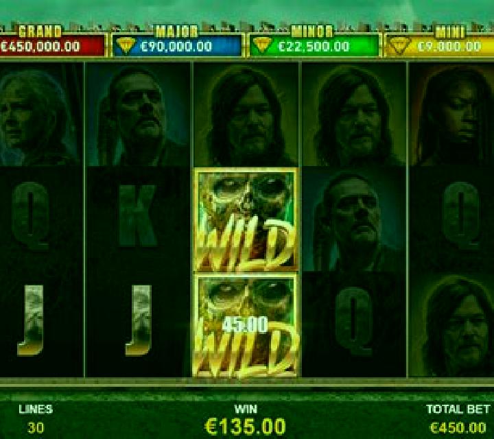 The Walking Dead (Playtech Origins) slot machine