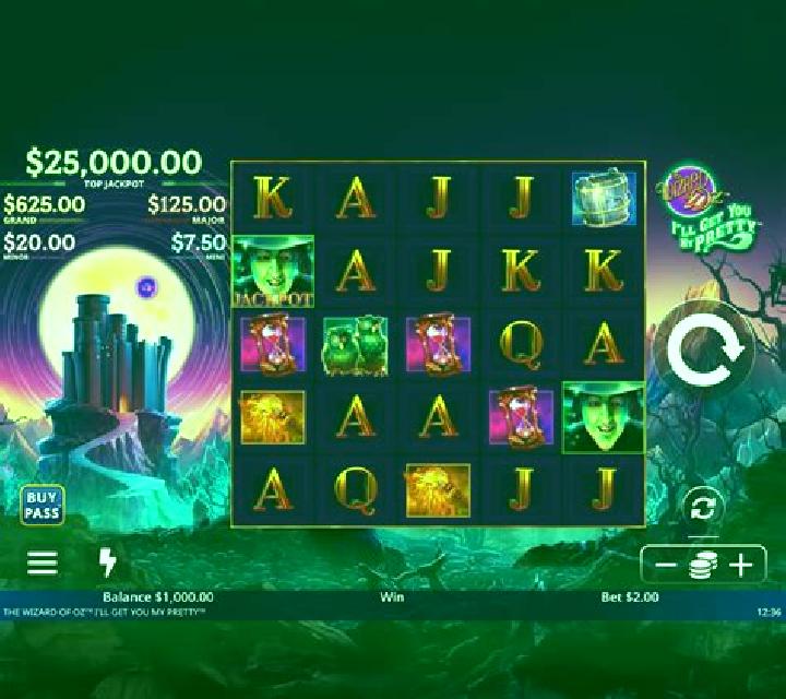 The Wizard of Oz I ll Get You My Pretty slot
