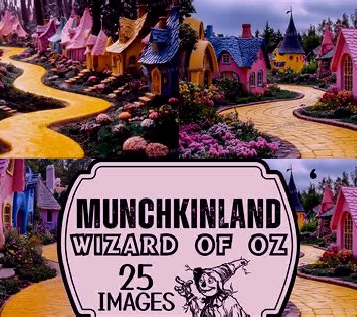The Wizard of Oz Munchkinland slot game