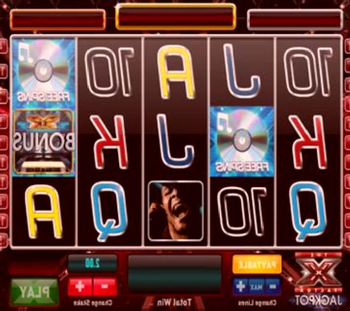 The X Factor Jackpot online slot