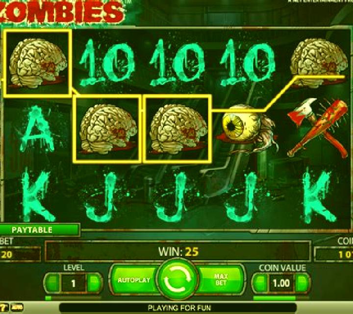 The Zombies slot machine