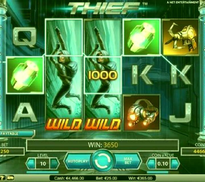 Thief (NetEnt) slot