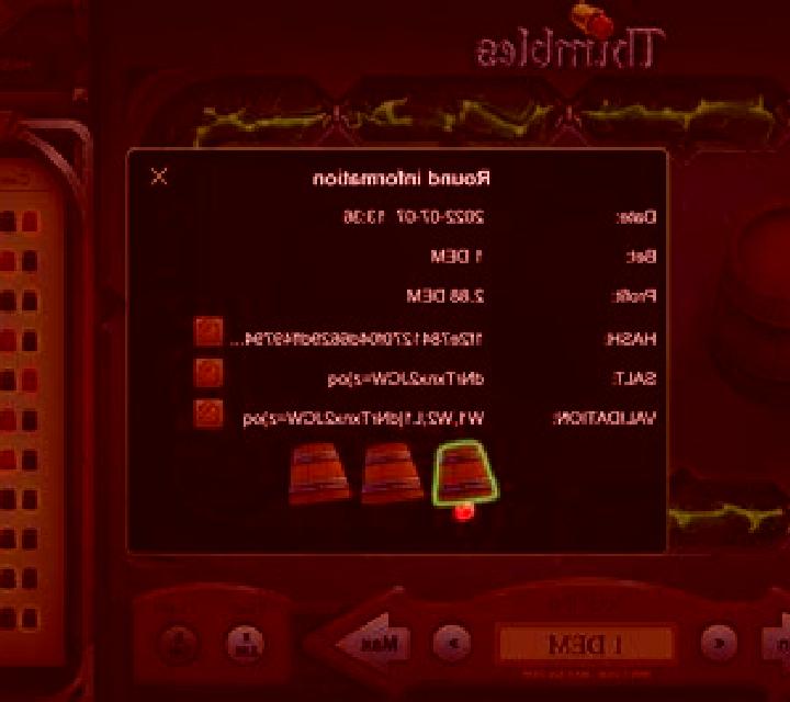 Thimbles (Evoplay) slot
