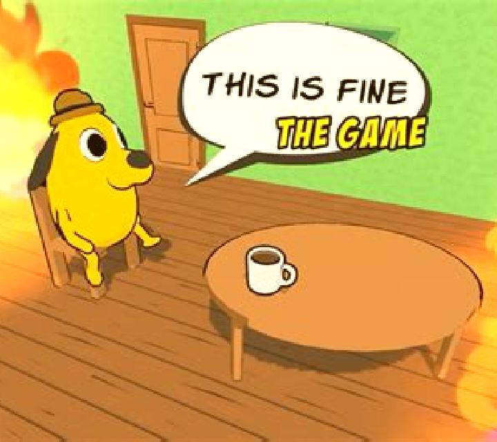 This Is Fine slot machine