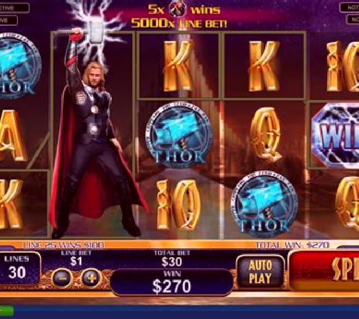 Thor slot machine