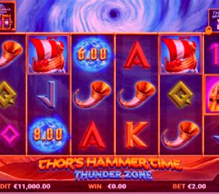Thor s Hammer Time Thunder Zone slot