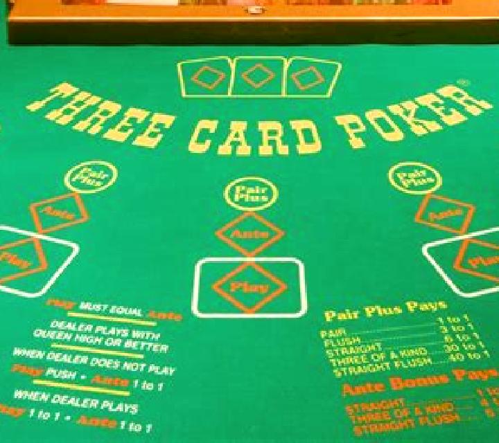 Three Card Poker (Urgent Games) slot machine