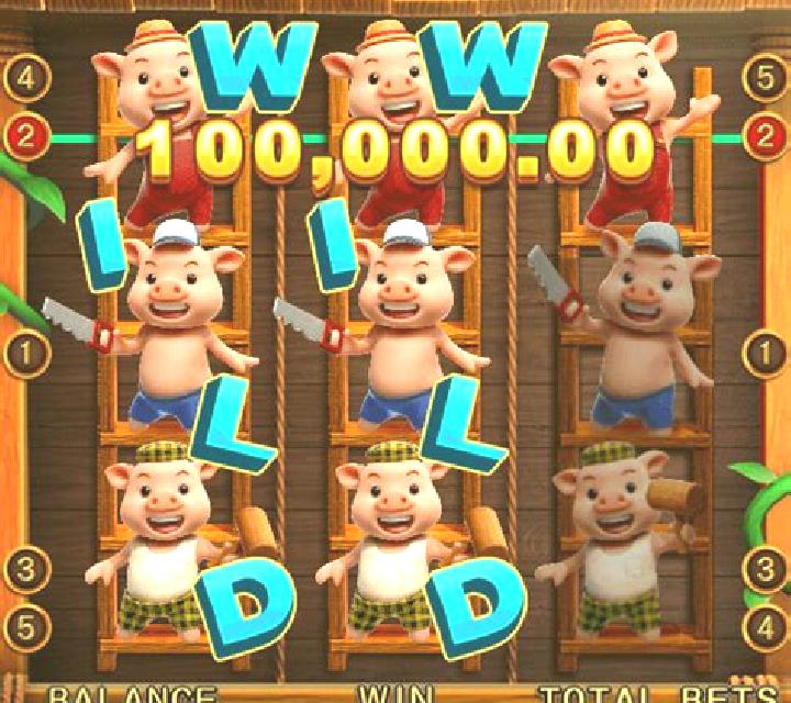 Three Little Pigs (KA Gaming) slot machine